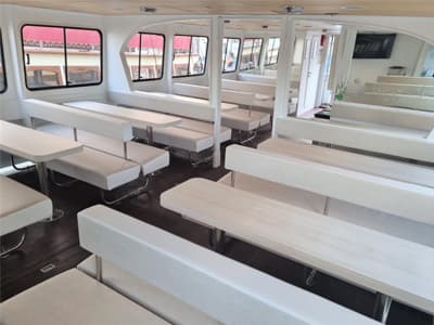 le barche elena tour navigazioni hanno il massimo comfort